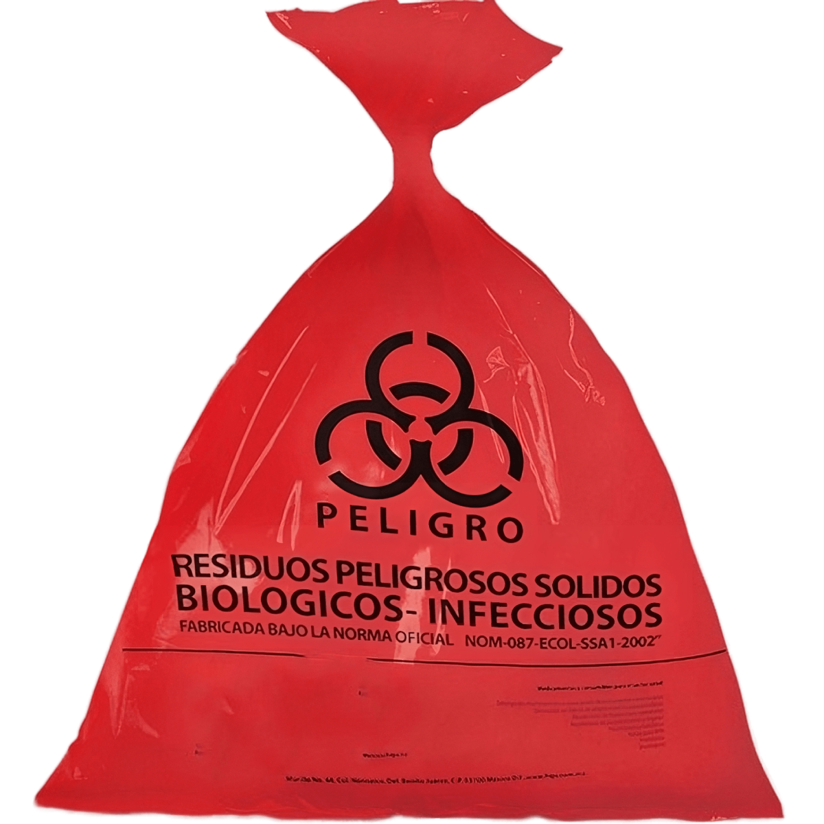 Bolsa Roja de Bioseguridad